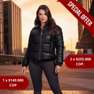 Puffer CityGlow Escarchada