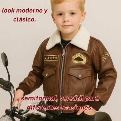 Chaqueta Piloto Kids Aviator Premium