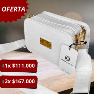 Bolso Evah Blanco