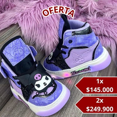 Botas Galaxy Kuromi LightUp