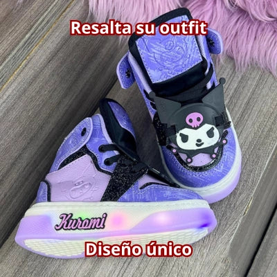 Botas Galaxy Kuromi LightUp