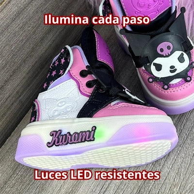 Botas Galaxy Kuromi LightUp