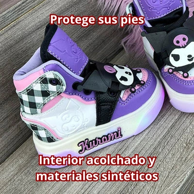 Botas Galaxy Kuromi LightUp
