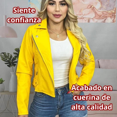 Chaqueta Chamarra Cuerotex Dama