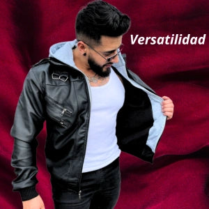 Chaqueta Rust Con Capota Importada