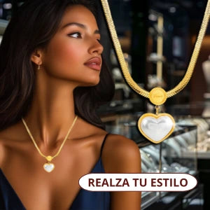 Collar Perla Corazon