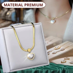 Collar Perla Corazon