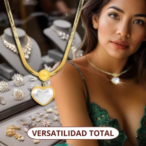 Collar Perla Corazon