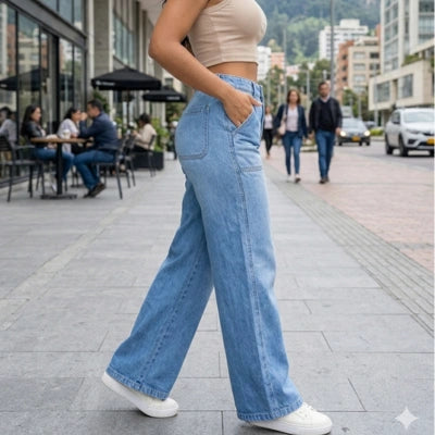 Wide Leg Prada Hielo