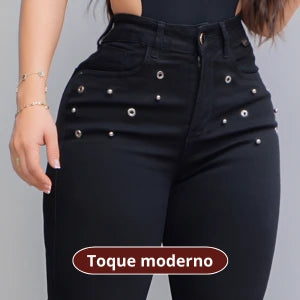 Jeans Con Pedreria