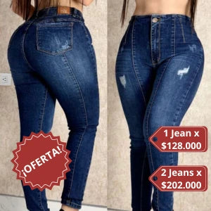Jeans Glamour Levanta Cola