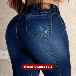 Jeans Glamour Levanta Cola