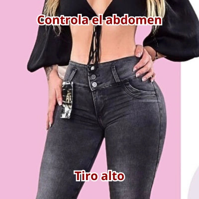 MoldeFit Pretina Larga Smoke