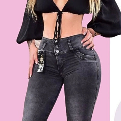 MoldeFit Pretina Larga Smoke