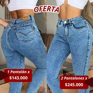 Jeans Ochentero Claro