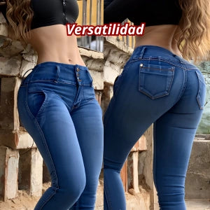 Jeans con Pretina Control Abdomen