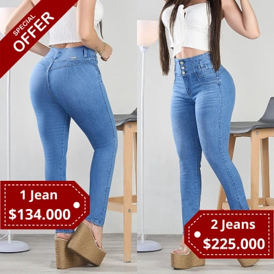 PerlaFit TripleSecure – Skinny Tiro Alto