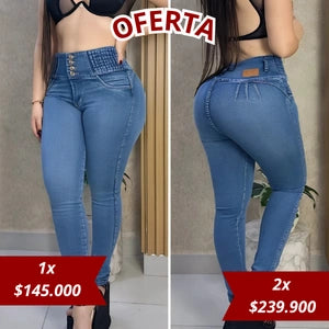 Jeans Stress Tiro Alto