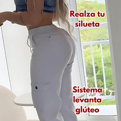 Urban Fit Jogger Drill Blanco