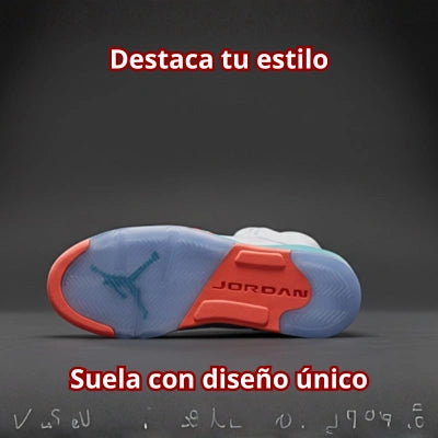 Jordan 5 Retro Light Aqua Gs