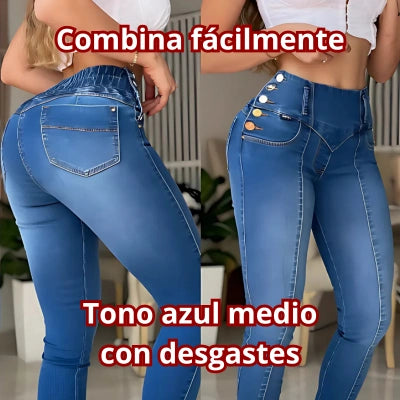 Jeans Poder 10 Botones