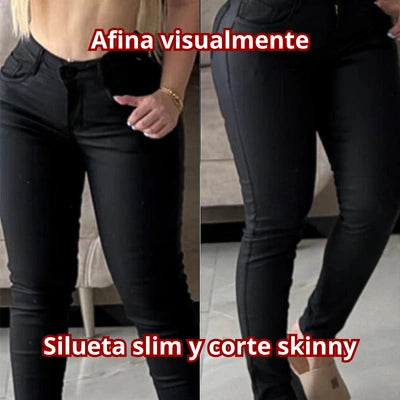 Skinny Cuerina Alto Control NovaFit
