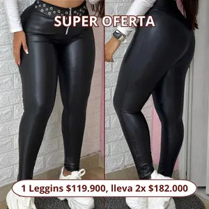 Leggins Dominance Efecto Cuero