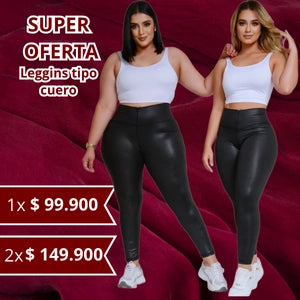Leggins Efecto Cuero Suplex