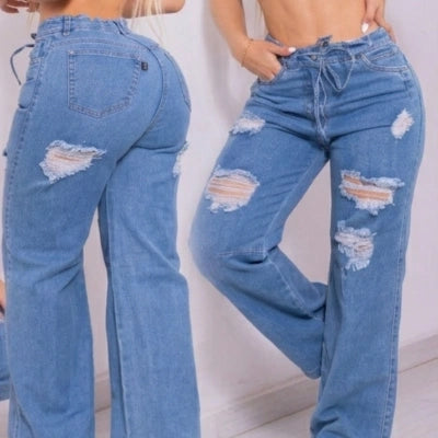 Jean Aura Wide Leg Roto