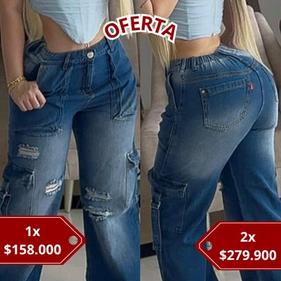Jeans CargoFit Horma Perfecta