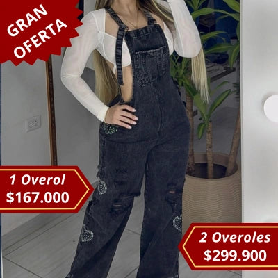 Overall Corazón Humo Glam