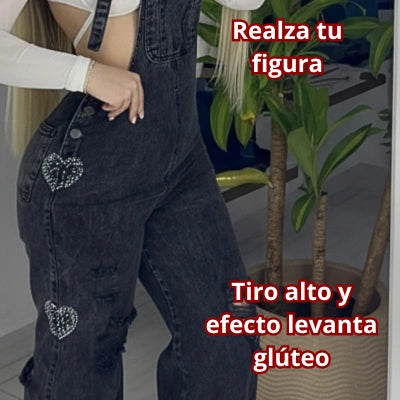 Overall Corazón Humo Glam