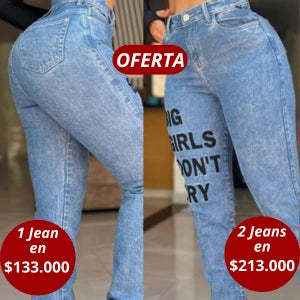 Pantalon Boyfriend Bordado