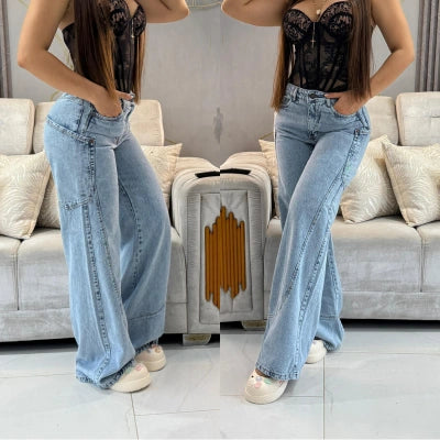 Andar Libre — Jean Wide Leg Bota Recta
