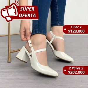 Tacones Elefante Charol