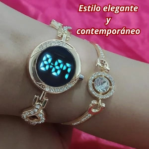 Combo Reloj y Pulsera LuxeLED