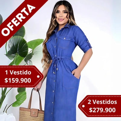 Marruecos Denim Midi – Fit Seguro