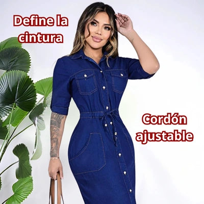 Marruecos Denim Midi – Fit Seguro