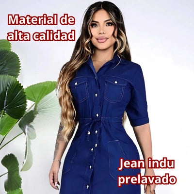 Marruecos Denim Midi – Fit Seguro