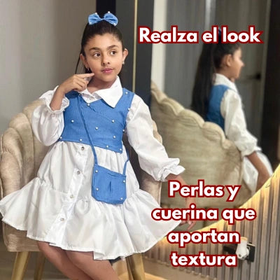 Vestido MiniBelle Perlas 2-en-1