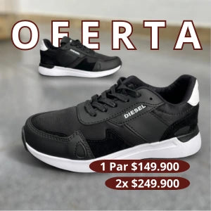 Zapatilla Diesel Clawster Low Black