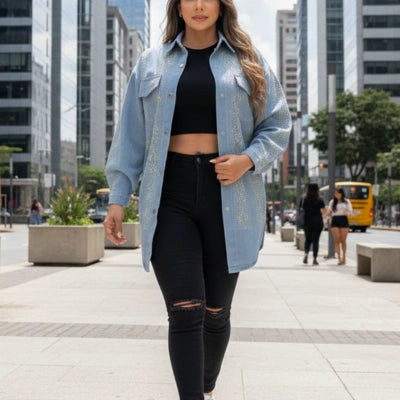 Chaqueta Gabán Brillo Serena
