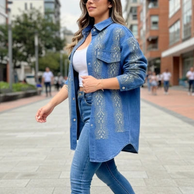 Chaqueta Gabán Brillo Serena