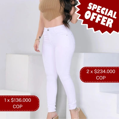 Jeans SculptFit White Luxe