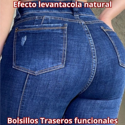 Skinny Alto Sculpt – Rasguños Premium