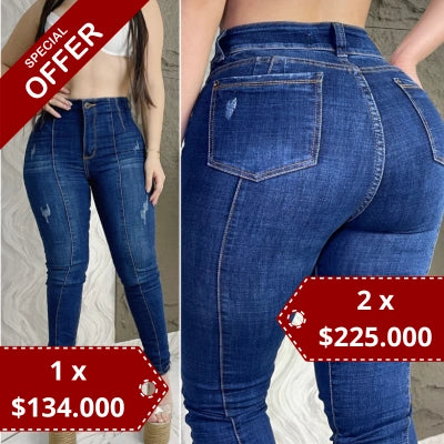 Skinny Alto Sculpt – Rasguños Premium