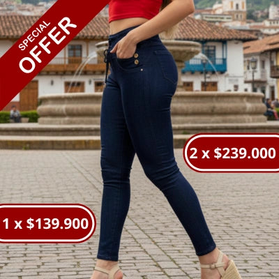 Jeans Levantacola Trendy