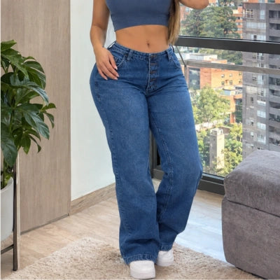 Jean Wide Leg "Brisa Estructural"