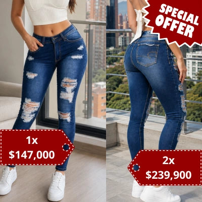 Jean Skinny "Rebeldía Índigo" American Eagle