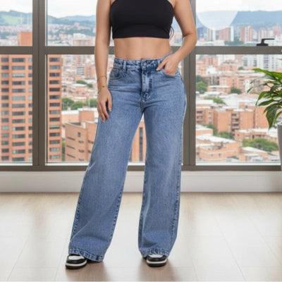 Jean Baggy Zafiro